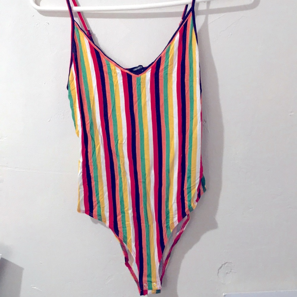 Multicolor bodysuit